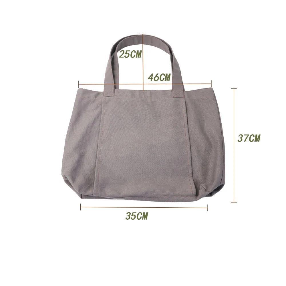 Eco-friendly cotton portable yoga pilates mat storage bag outdoor yoga tote bag large capacity canvas shoulder bag yoga accessories storage bag
