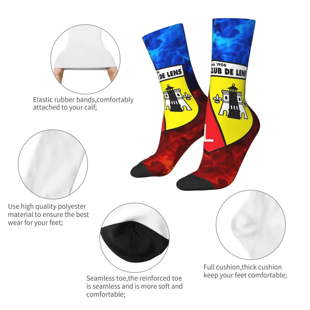 Lässige, neuartige Herrensocken aus Baumwollmischung mit RC-Objektiv für unübertroffenen Komfort für jede Jahreszeit