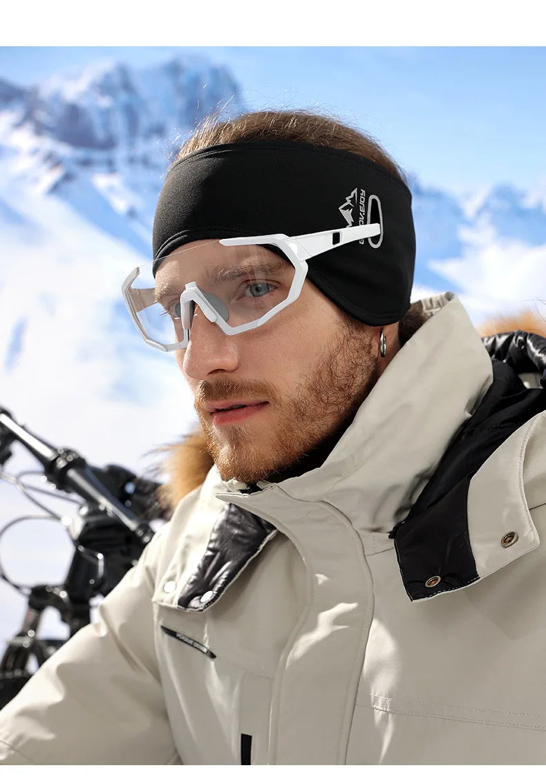 Folding Winter Ear Muffs for both men and women, to withstand wind, protect against splashes, and provide a snug fit even for glasses ideal for skiing running cycling cayak snow