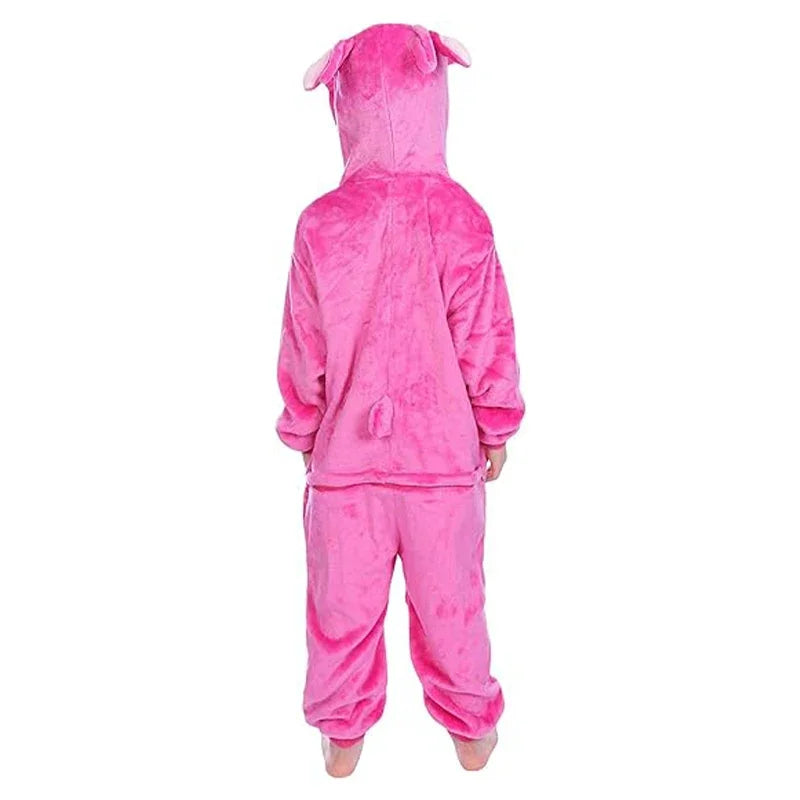 Cosy cartoon anime kids cosplay pajamas to snuggle up in anime stitch angel costume for kids