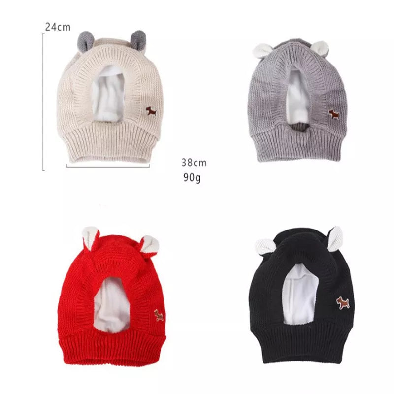 Anxiety-Relief Dog Ear Muffs for extra Winter Warmth and Noise Protection for Medium to Large Dogs
