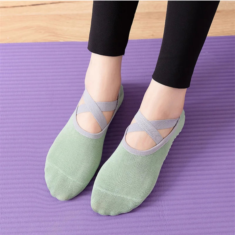 Anti-Slip Yoga, Pilates and dance Socks for comfort and style
