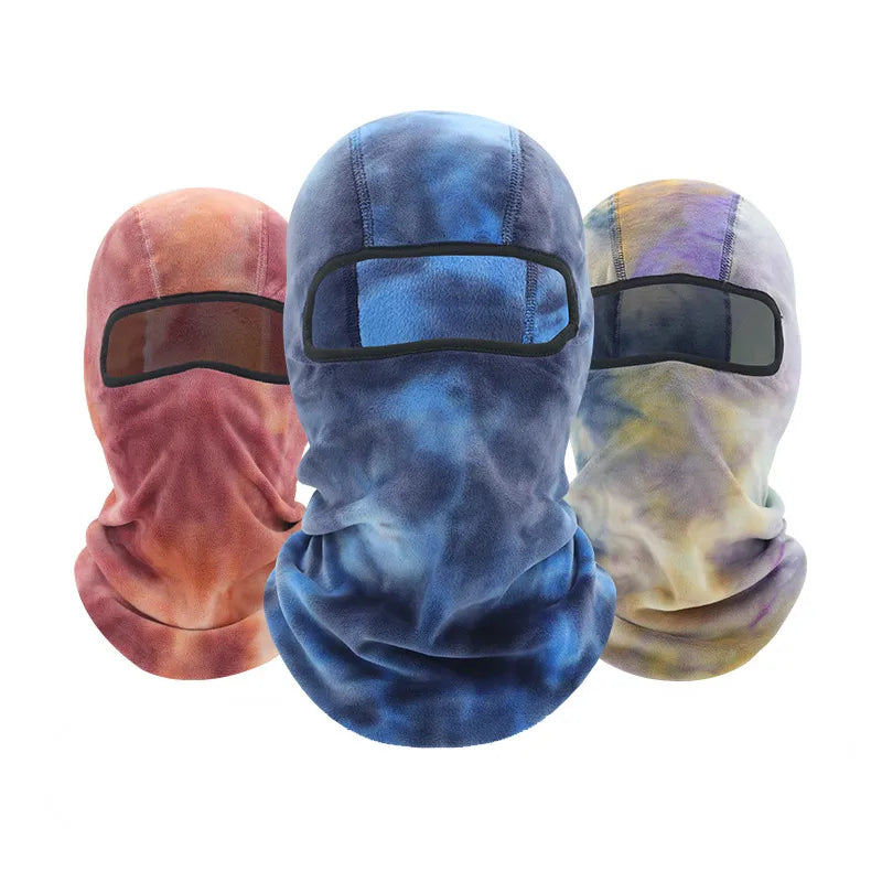 Velvet balaclava cycling scarf hat with full face cover mask perfect for military combat, helmet liner, fishing, snow sports, and cozy beanies