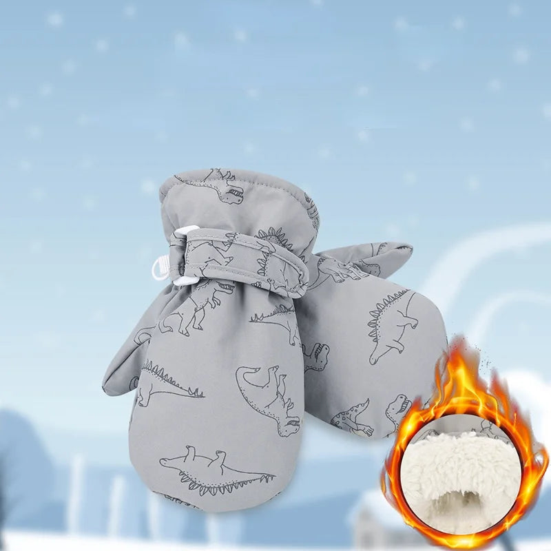 Warm, Non-Slip Mittens snow ski gloves for Kids