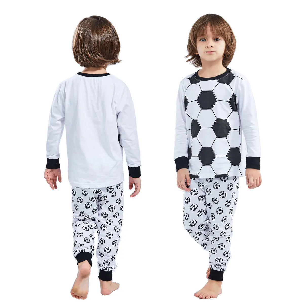 Cotton pajamas pyjamas sets for baby kids boys: police firefighter sleepwear cosplay costume fun party pyjamas children basketball pjs 3-12 years old
