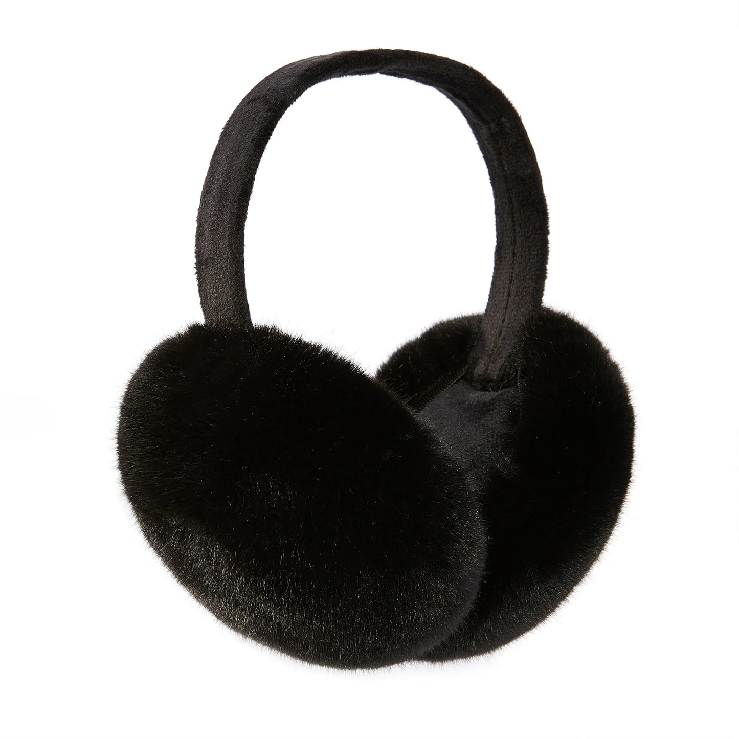 High-Quality Faux Rabbit Fur Earmuffs, Stylish Winter Ear Warmers for women