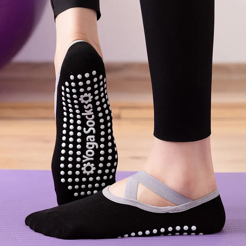 Anti-Slip Yoga, Pilates and dance Socks for comfort and style