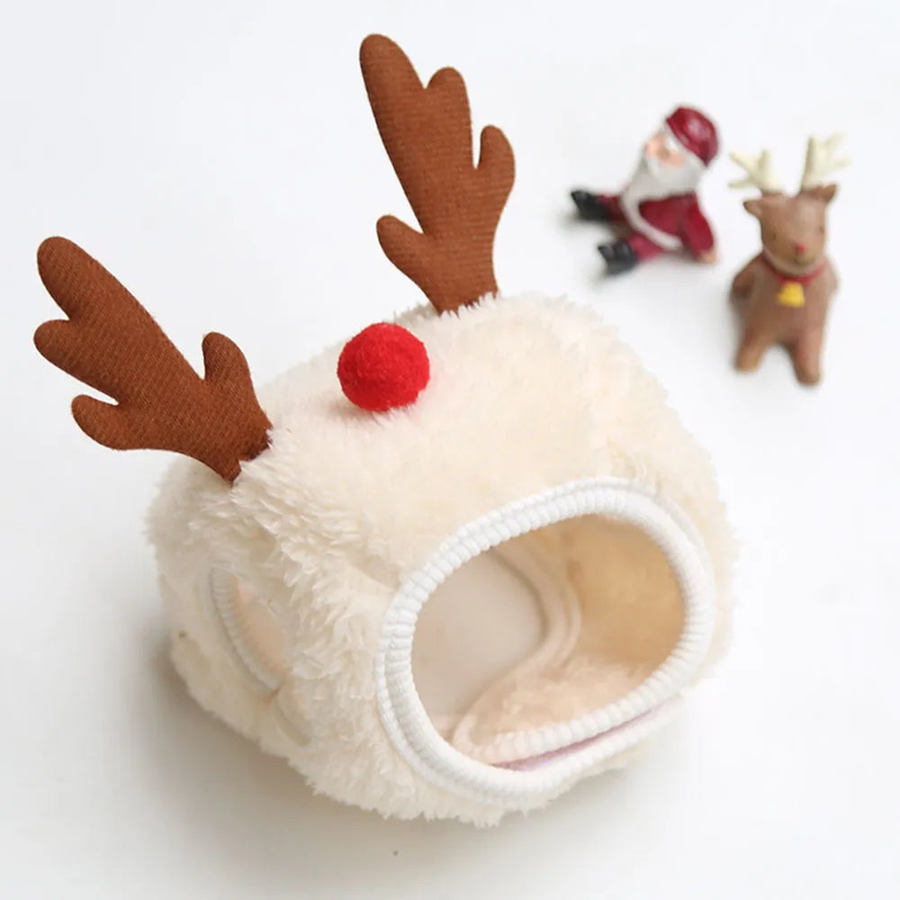 Festive Pet Costume Wonderland Christmas Hats