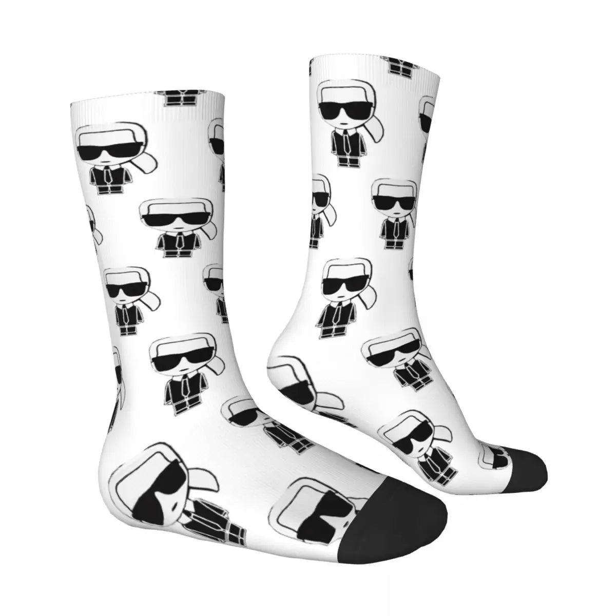 Karl who men's socks cartoon trendy outdoor novelty socks, stylish socks for every season, perfect for gift many colors available