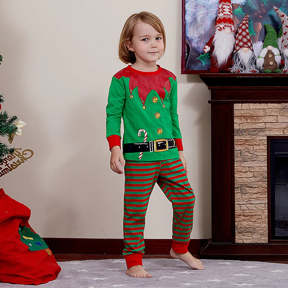 Cotton pajamas pyjamas sets for baby kids boys: police firefighter sleepwear cosplay costume fun party pyjamas children basketball pjs 3-12 years old