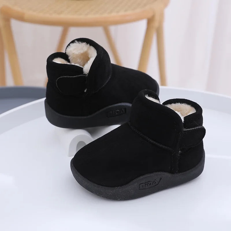 Kids' Soft Snow Boots for indoors for Cozy Indoor Adventures warm fussy slippers for boys and girls