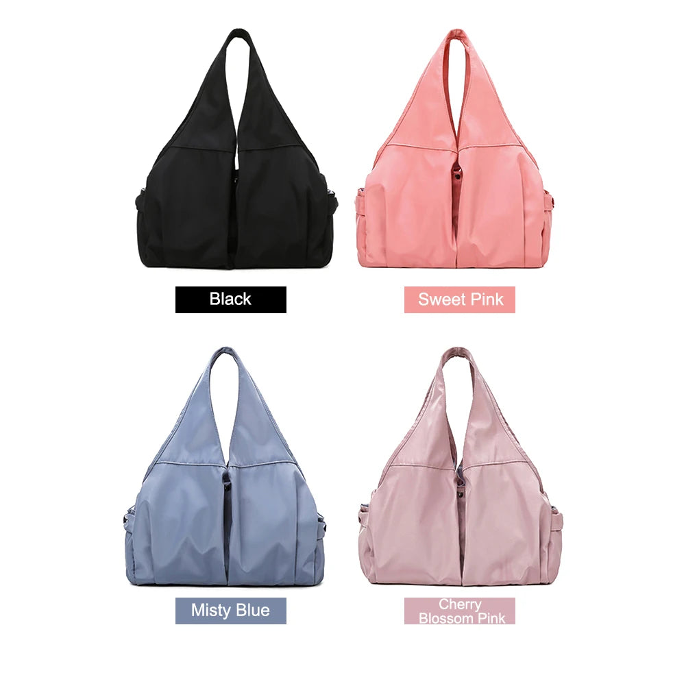 Fitness bag dry wet separation fitness training bag multi-pockets waterproof portable large capacity for swimming hiking camping yoga pilates