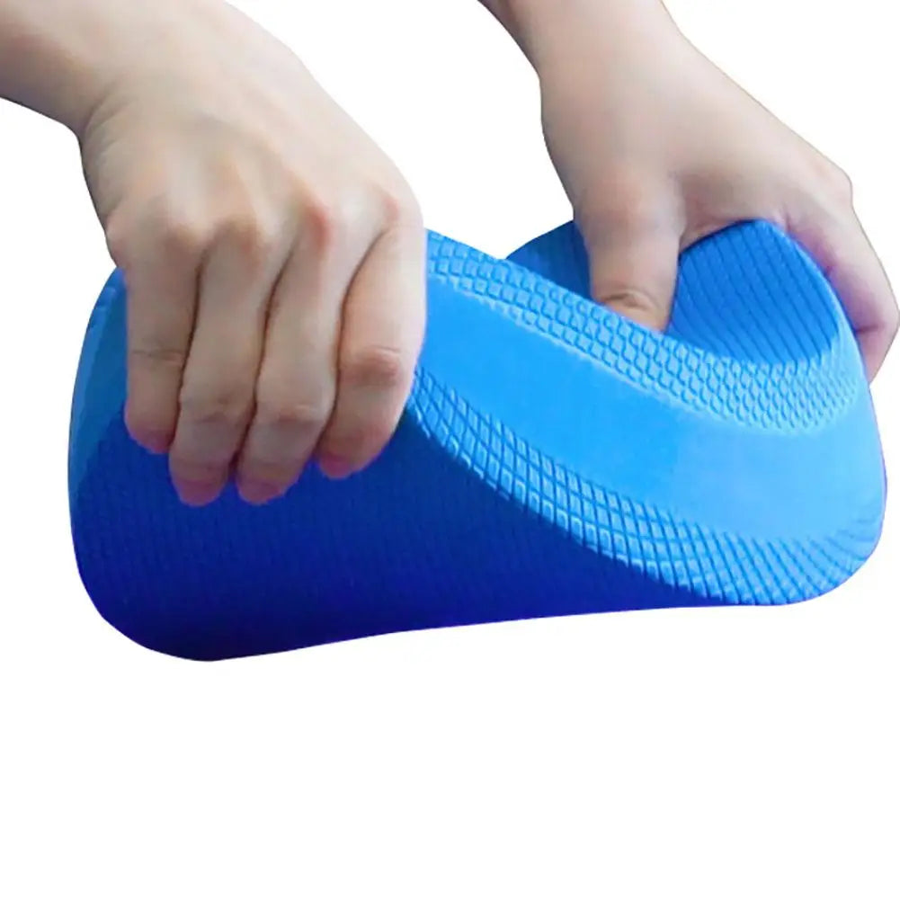 Professional stability trainer pad for therapy, yoga, dancing, balance training, pilates, and fitness with foam cushion for enhanced support.