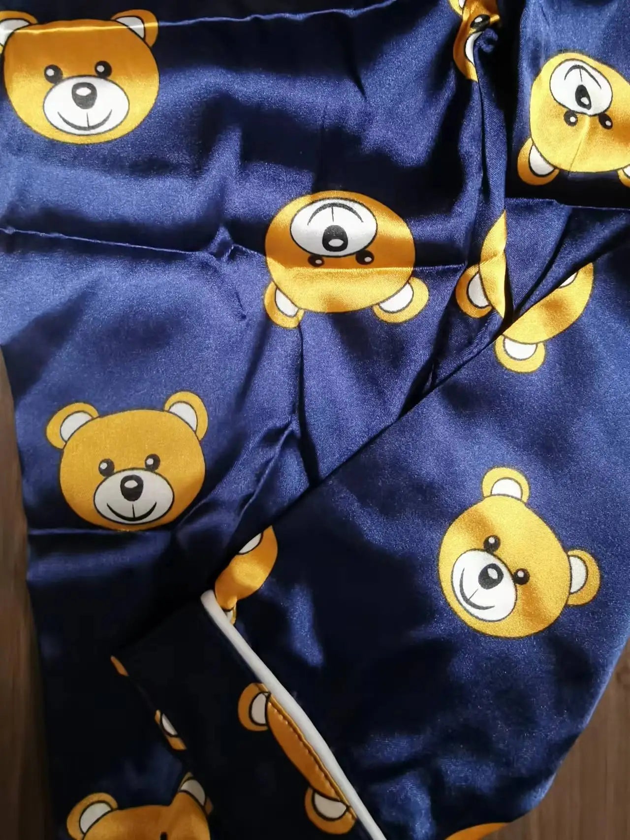 Toddler baby kids silk satin pajamas pyjamas set sleepwear suit boys girls sleep two piece set autumn kids loungewear