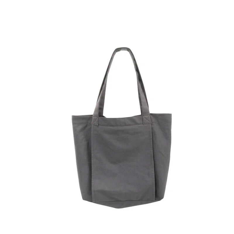 Eco-friendly cotton portable yoga pilates mat storage bag outdoor yoga tote bag large capacity canvas shoulder bag yoga accessories storage bag