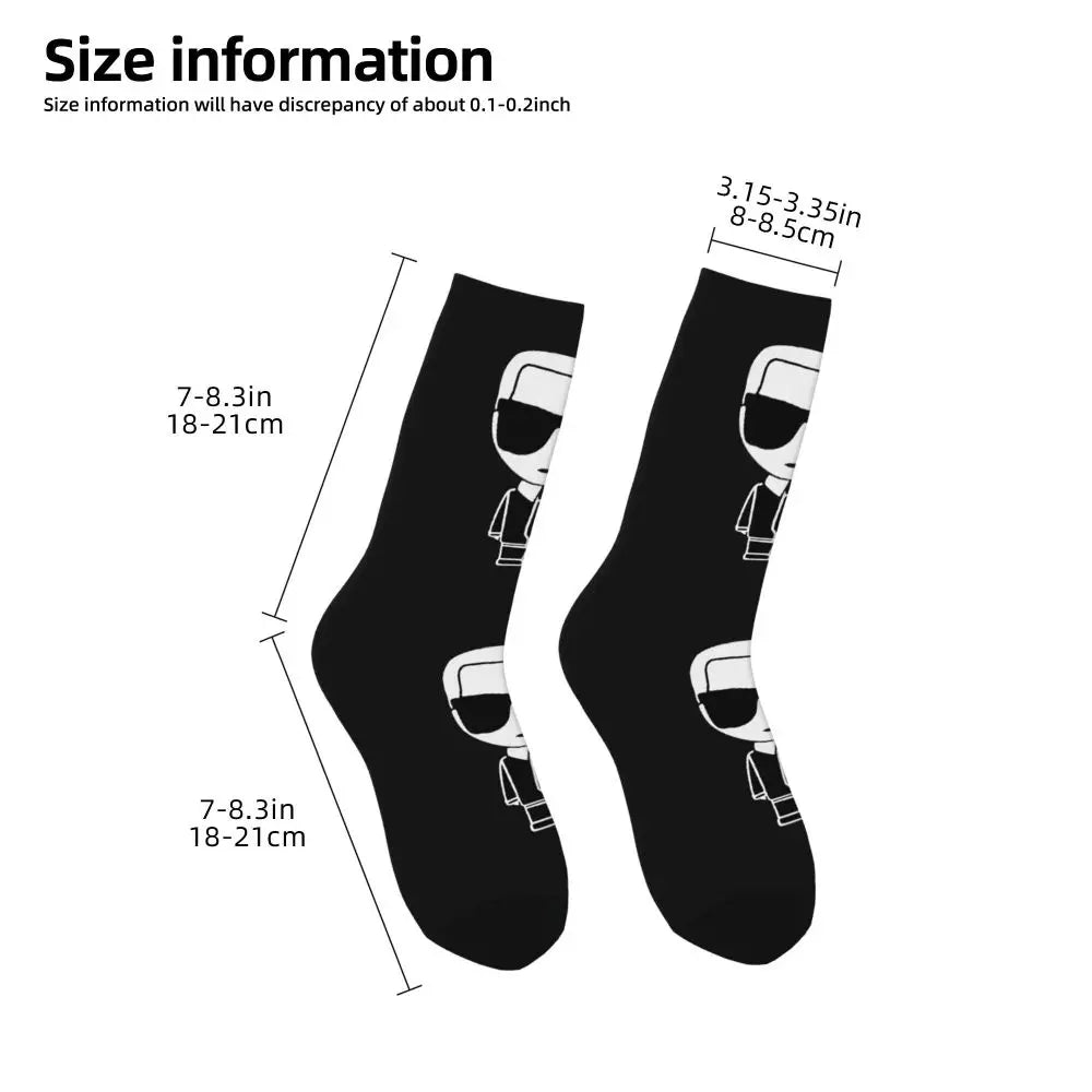 Karl who men's socks cartoon trendy outdoor novelty socks, stylish socks for every season, perfect for gift many colors available