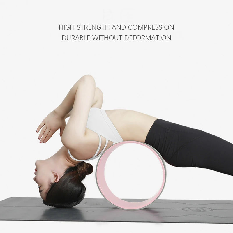 Unlock your potential with the spiritual Yoga Pilates Wheel to enhance stretching, strengthen muscles, and improve balance and general your overall fitness