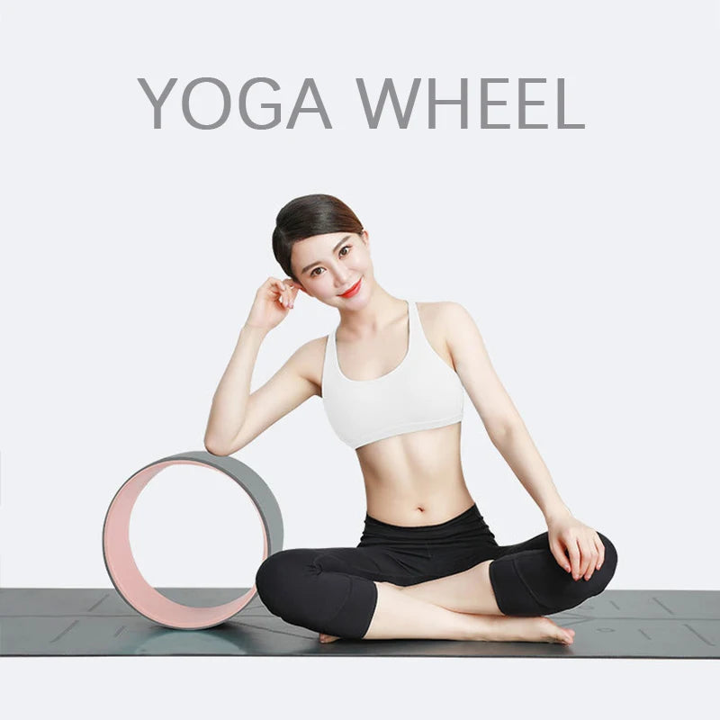 Unlock your potential with the spiritual Yoga Pilates Wheel to enhance stretching, strengthen muscles, and improve balance and general your overall fitness