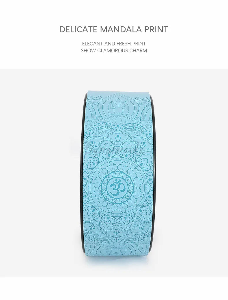 Unlock your potential with the spiritual Yoga Pilates Wheel to enhance stretching, strengthen muscles, and improve balance and general your overall fitness