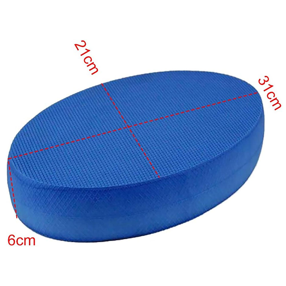 Professional stability trainer pad for therapy, yoga, dancing, balance training, pilates, and fitness with foam cushion for enhanced support.