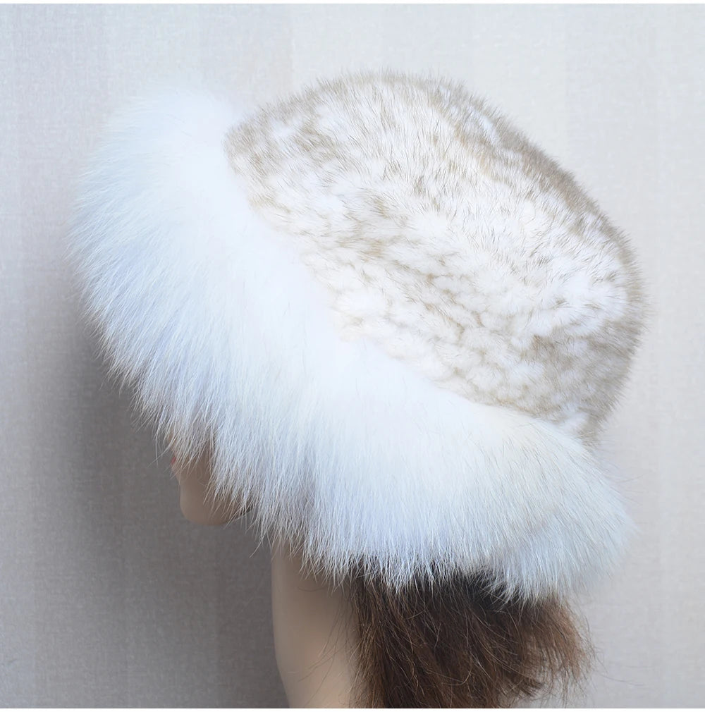 Luxury handmade mink fur hat to elevate your winter wardrobe with luxurious warmth and timeless style for womenideal for snow cold weather