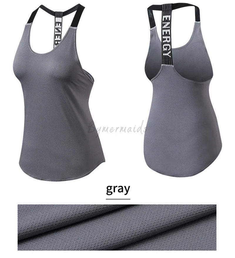 Komfort und Stil mit unserem ärmellosen Sport-Tanktop für Damen für einen aktiven Lebensstil. Hat eine rückenfreie Silhouette, ideal für Yoga, Fitness, Laufen und andere Aktivitäten mit hoher Intensität.