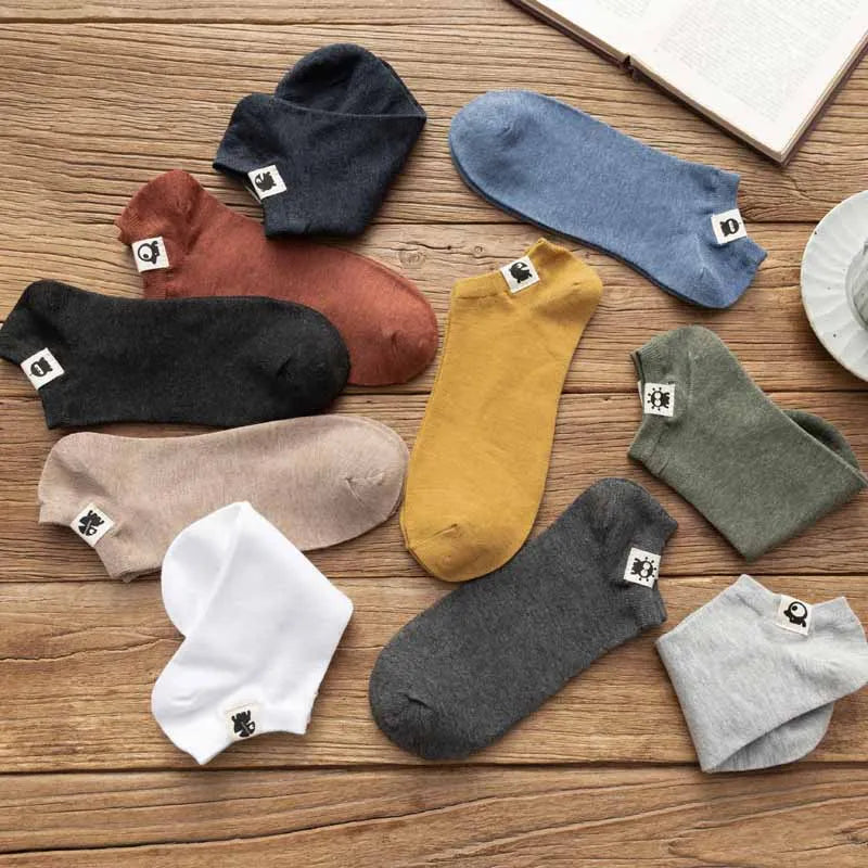 elegant casual men's socks ankle length sports trendy elegant  big sizes available