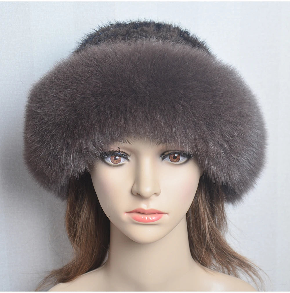 Luxury handmade mink fur hat to elevate your winter wardrobe with luxurious warmth and timeless style for womenideal for snow cold weather