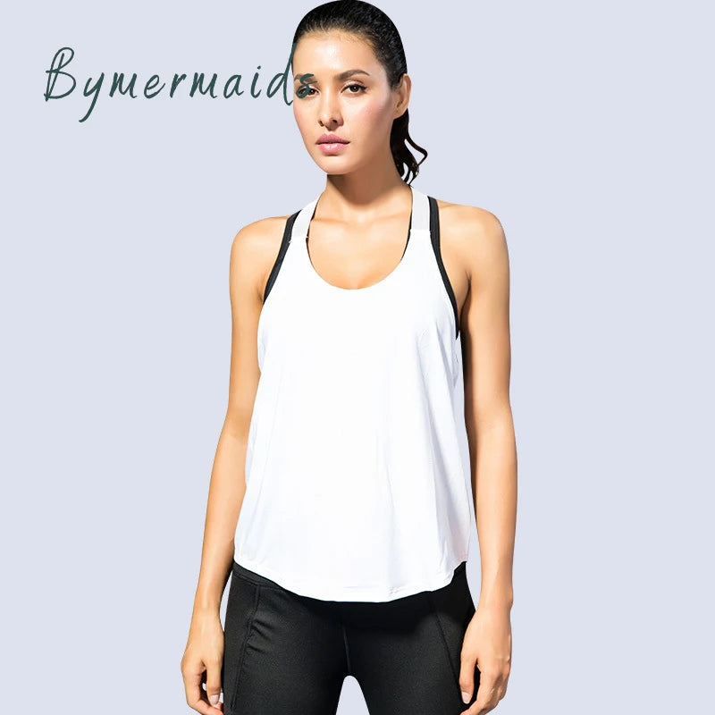 Komfort und Stil mit unserem ärmellosen Sport-Tanktop für Damen für einen aktiven Lebensstil. Hat eine rückenfreie Silhouette, ideal für Yoga, Fitness, Laufen und andere Aktivitäten mit hoher Intensität.