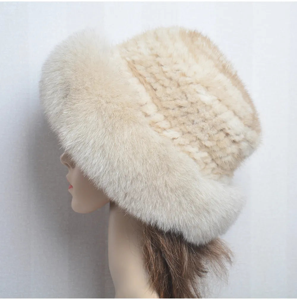 Luxury handmade mink fur hat to elevate your winter wardrobe with luxurious warmth and timeless style for womenideal for snow cold weather