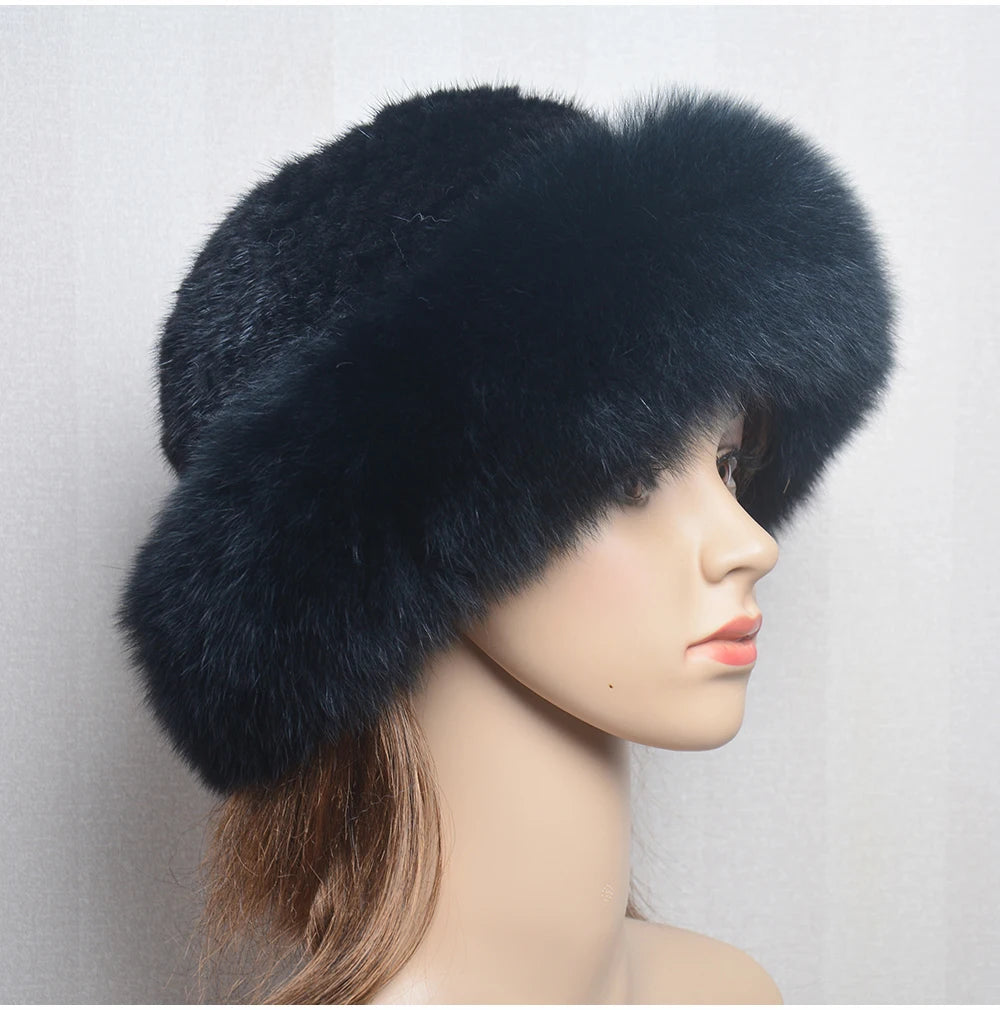 Luxury handmade mink fur hat to elevate your winter wardrobe with luxurious warmth and timeless style for womenideal for snow cold weather