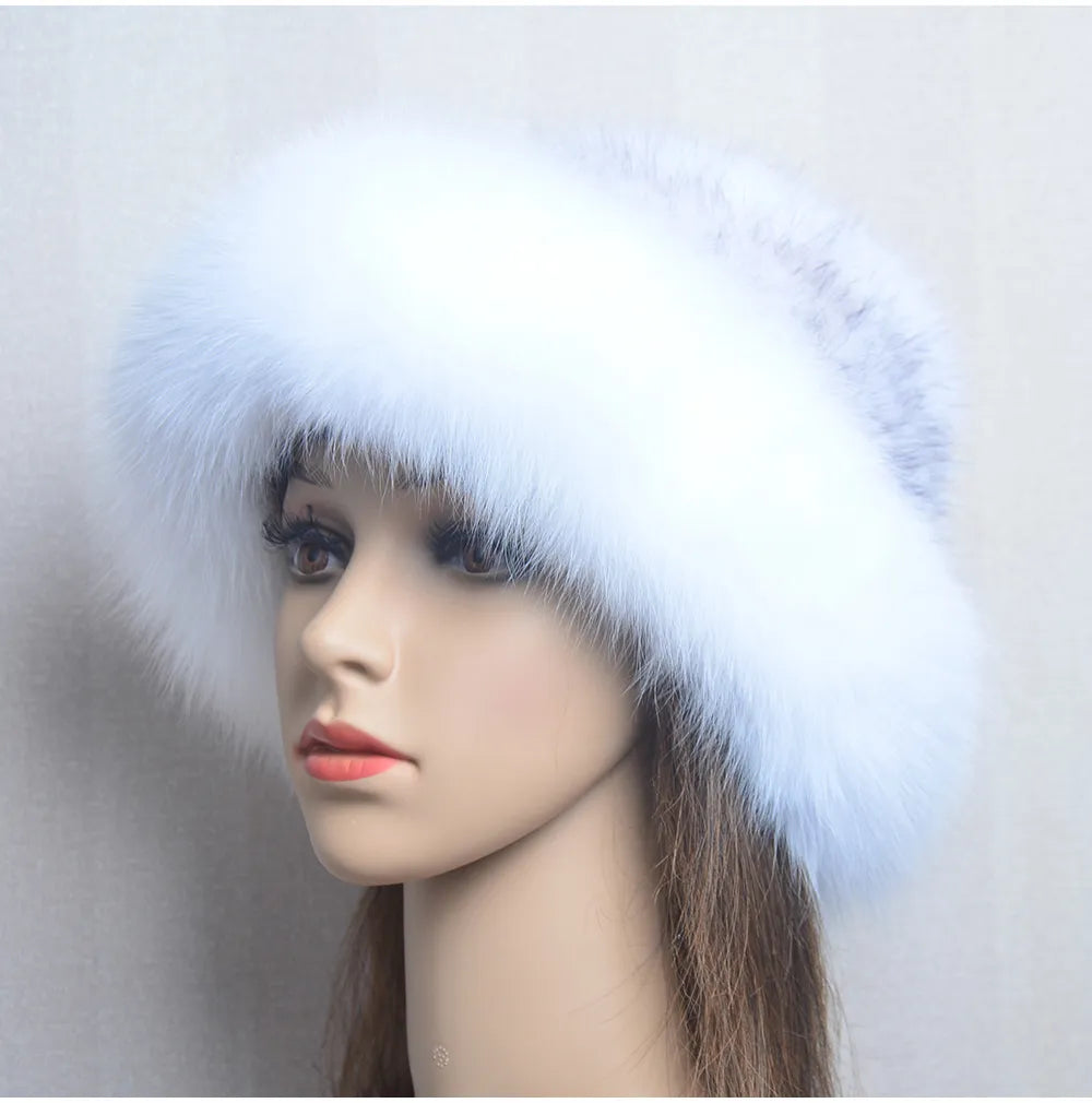 Luxury handmade mink fur hat to elevate your winter wardrobe with luxurious warmth and timeless style for womenideal for snow cold weather