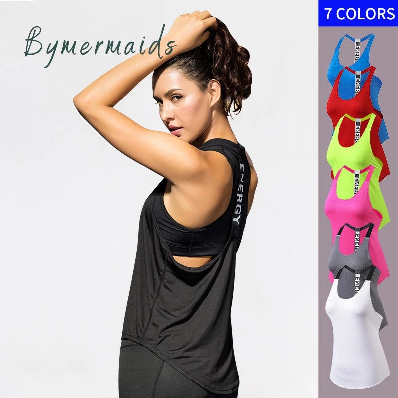 Confort et style avec notre débardeur de sport sans manches pour femme, pour un style de vie actif. A une silhouette dos nu, idéale pour le yoga, le fitness, la course et d'autres activités de haute intensité.