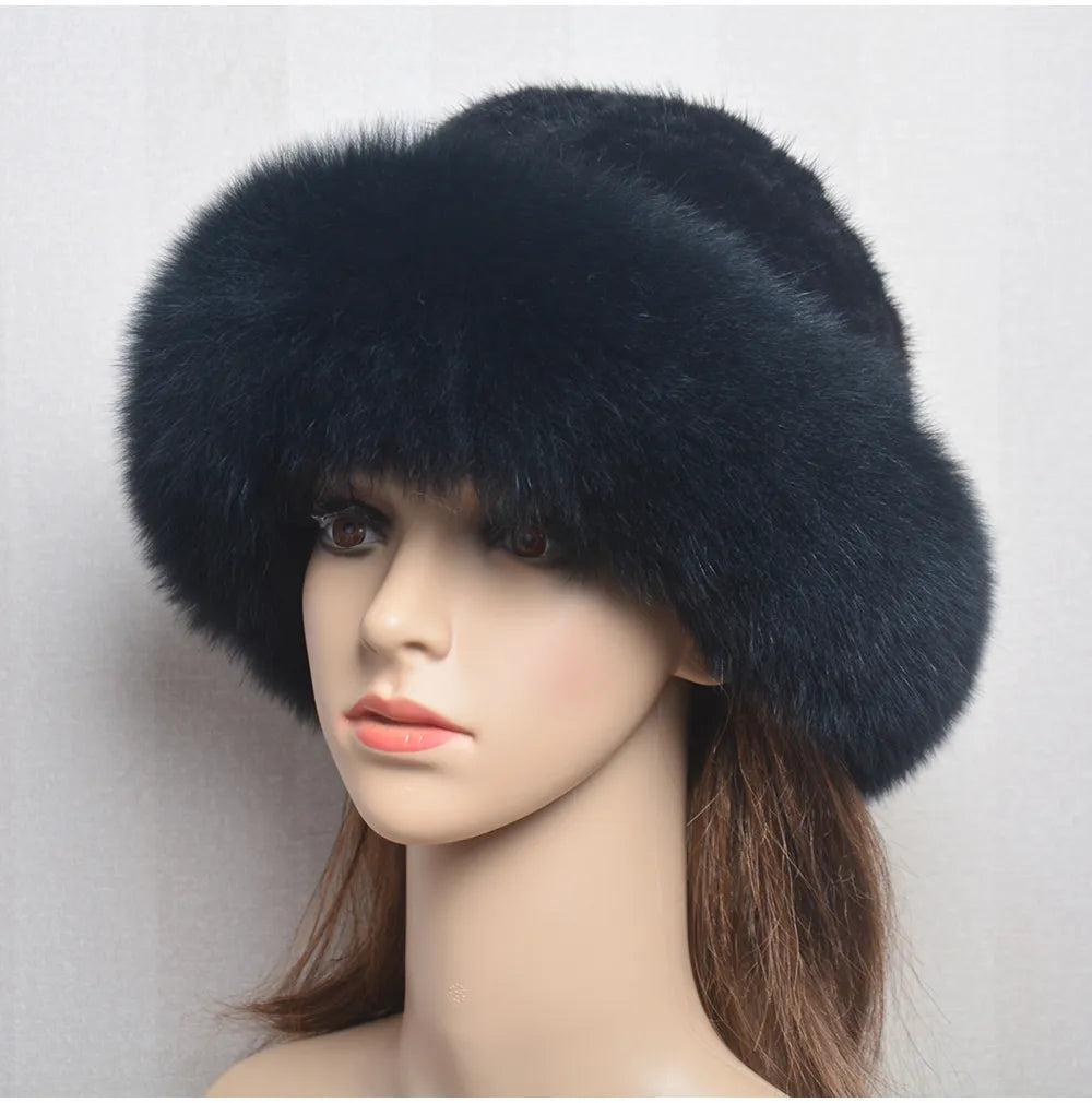 Luxury handmade mink fur hat to elevate your winter wardrobe with luxurious warmth and timeless style for womenideal for snow cold weather