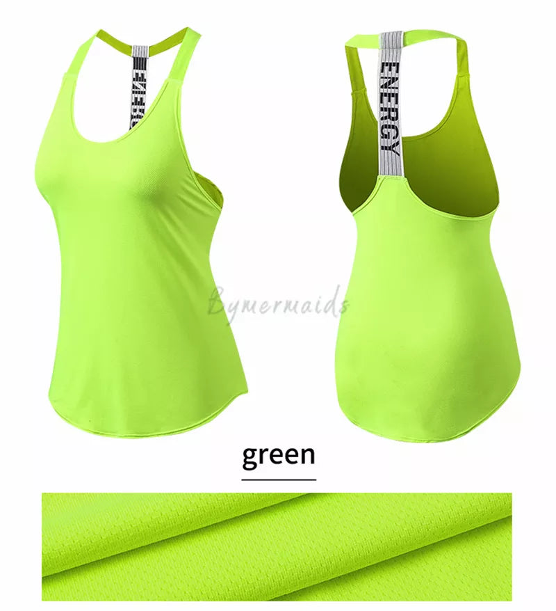 Komfort und Stil mit unserem ärmellosen Sport-Tanktop für Damen für einen aktiven Lebensstil. Hat eine rückenfreie Silhouette, ideal für Yoga, Fitness, Laufen und andere Aktivitäten mit hoher Intensität.