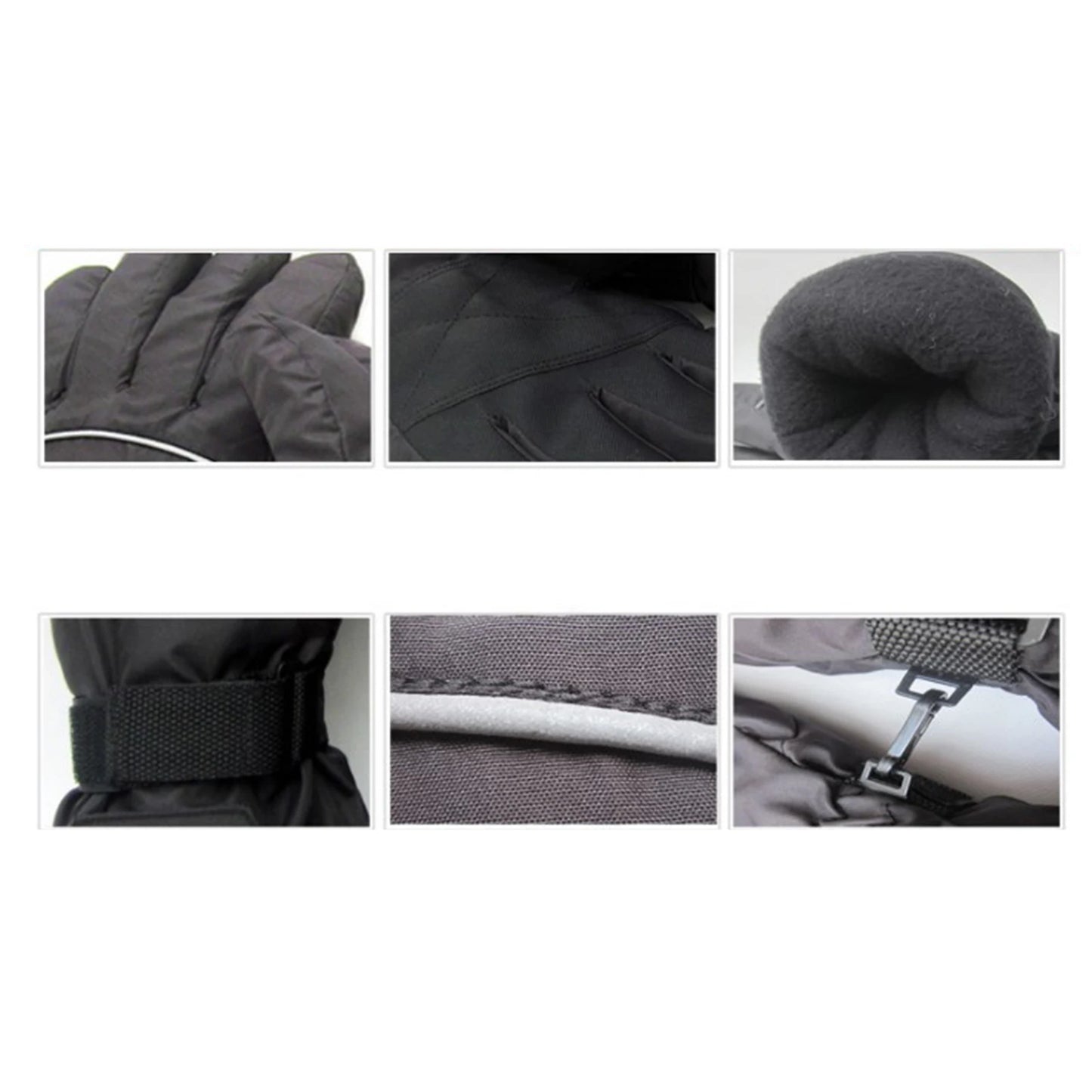 Winter Heating thermal waterproof Gloves for Men or Women Motorcycle or Riding or Bike Ski Snowboard