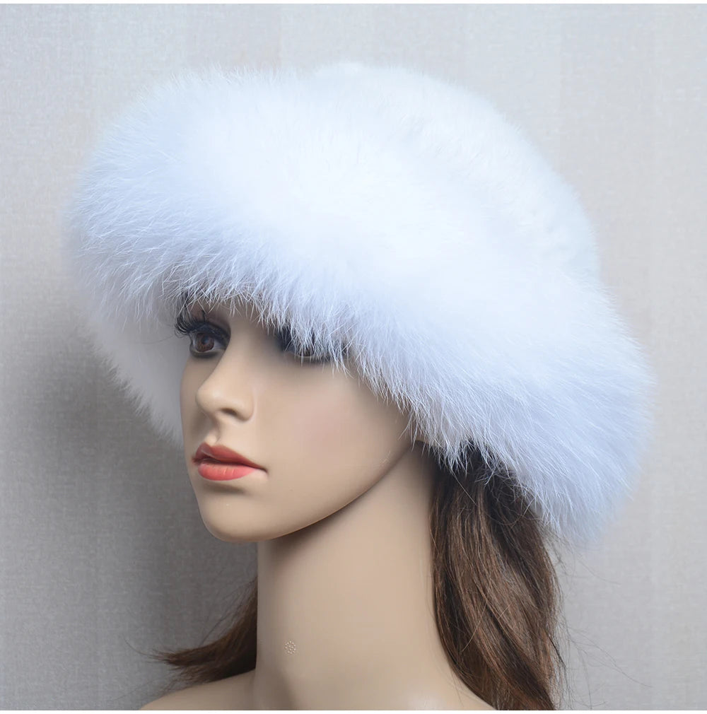 Luxury handmade mink fur hat to elevate your winter wardrobe with luxurious warmth and timeless style for womenideal for snow cold weather