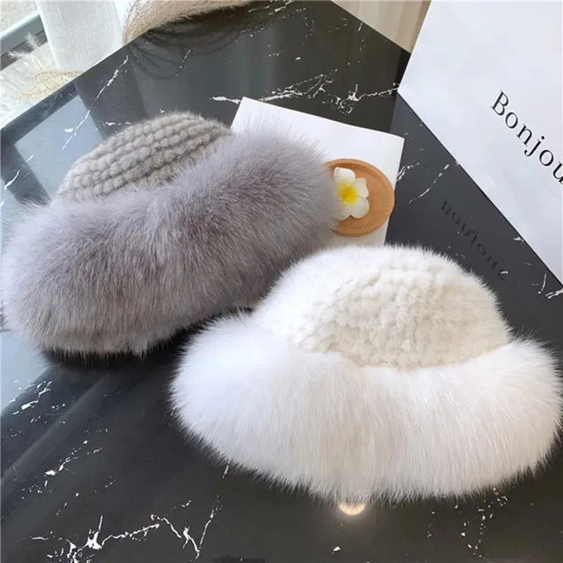 Luxury handmade mink fur hat to elevate your winter wardrobe with luxurious warmth and timeless style for womenideal for snow cold weather