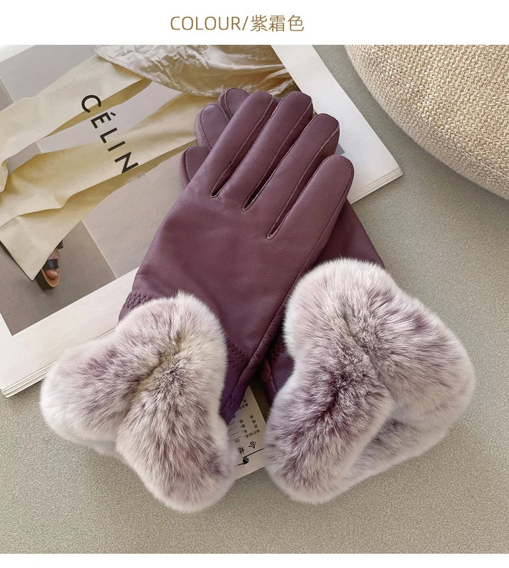 Winter-ready warmth in genuine sheepskin gloves for women to stay cozy and stylish on every drive