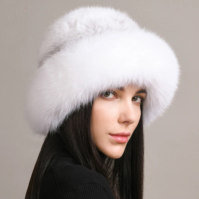 Luxury handmade mink fur hat to elevate your winter wardrobe with luxurious warmth and timeless style for womenideal for snow cold weather