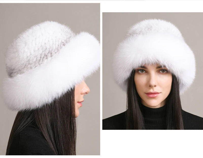 Luxury handmade mink fur hat to elevate your winter wardrobe with luxurious warmth and timeless style for womenideal for snow cold weather