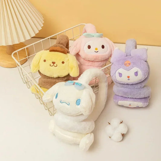 Winterzauber mit Sanrio-Ohrenschützern aus weichem Plüsch – Kuromi, My Melody &amp; Cinnamoroll, herrliche Wärme für Ihre Ohren!