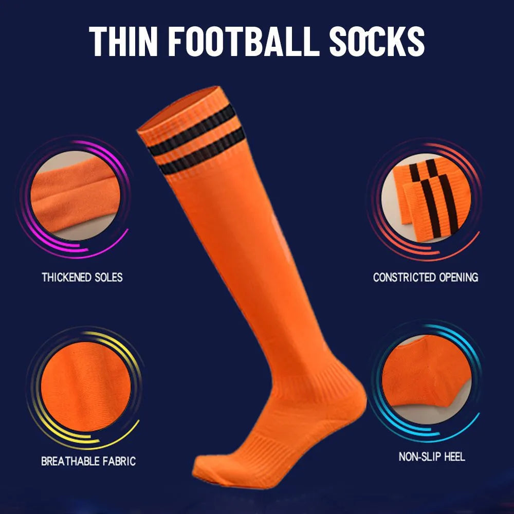 Chaussettes de football antidérapantes enfants