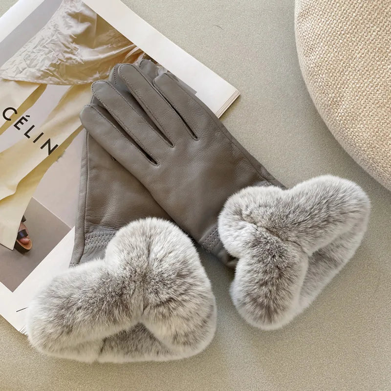 Winter-ready warmth in genuine sheepskin gloves for women to stay cozy and stylish on every drive