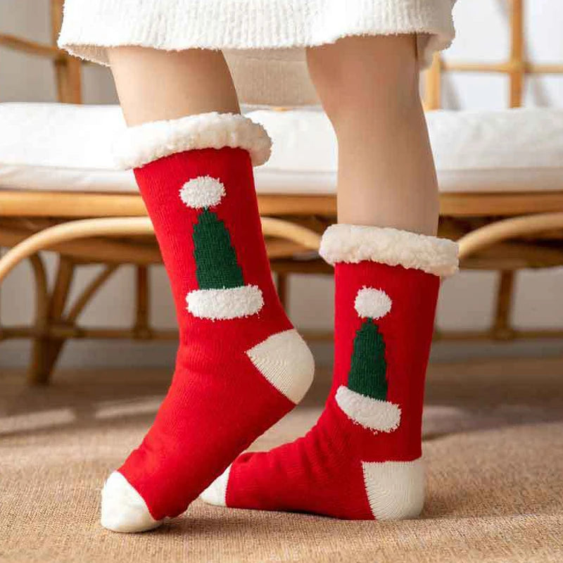 Gemütliche Weihnachts-Wintersocken