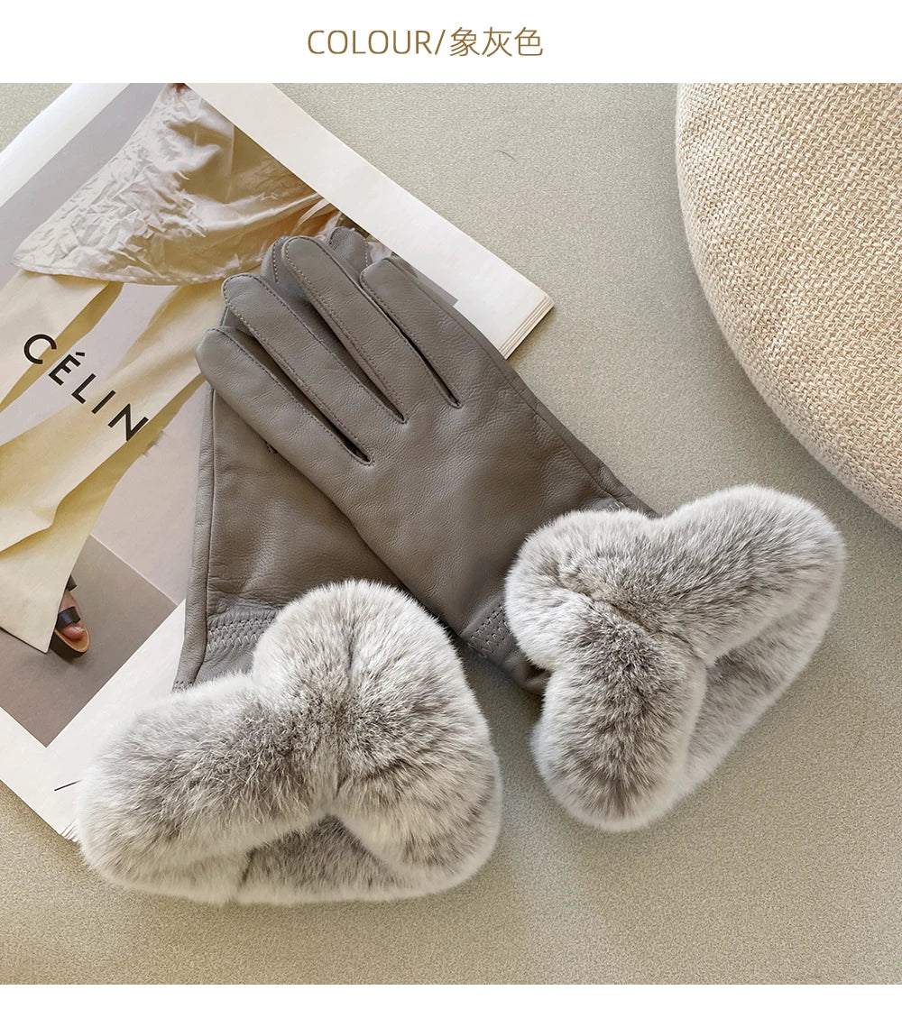 Winter-ready warmth in genuine sheepskin gloves for women to stay cozy and stylish on every drive