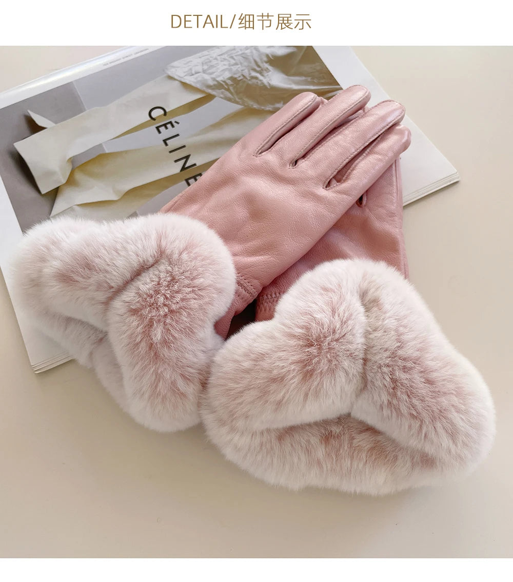 Winter-ready warmth in genuine sheepskin gloves for women to stay cozy and stylish on every drive