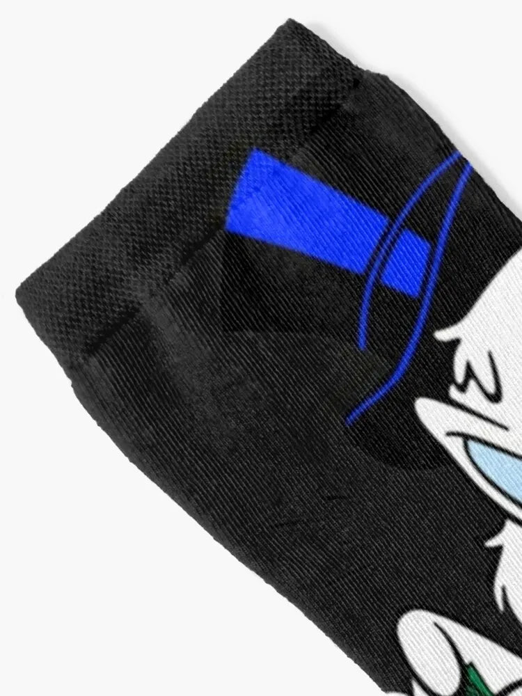 Chaussettes de dessin animé Scrooge McDuck, chaussettes ludiques et amusantes pour hommes et femmes